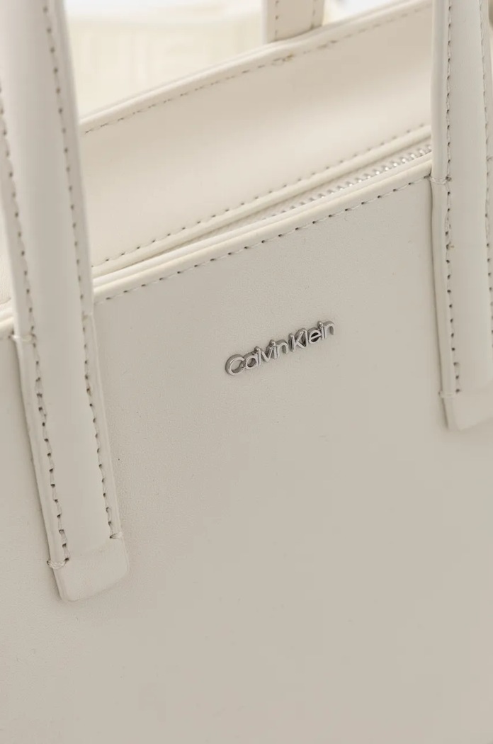 Kabelka Calvin Klein béžová K60K612904