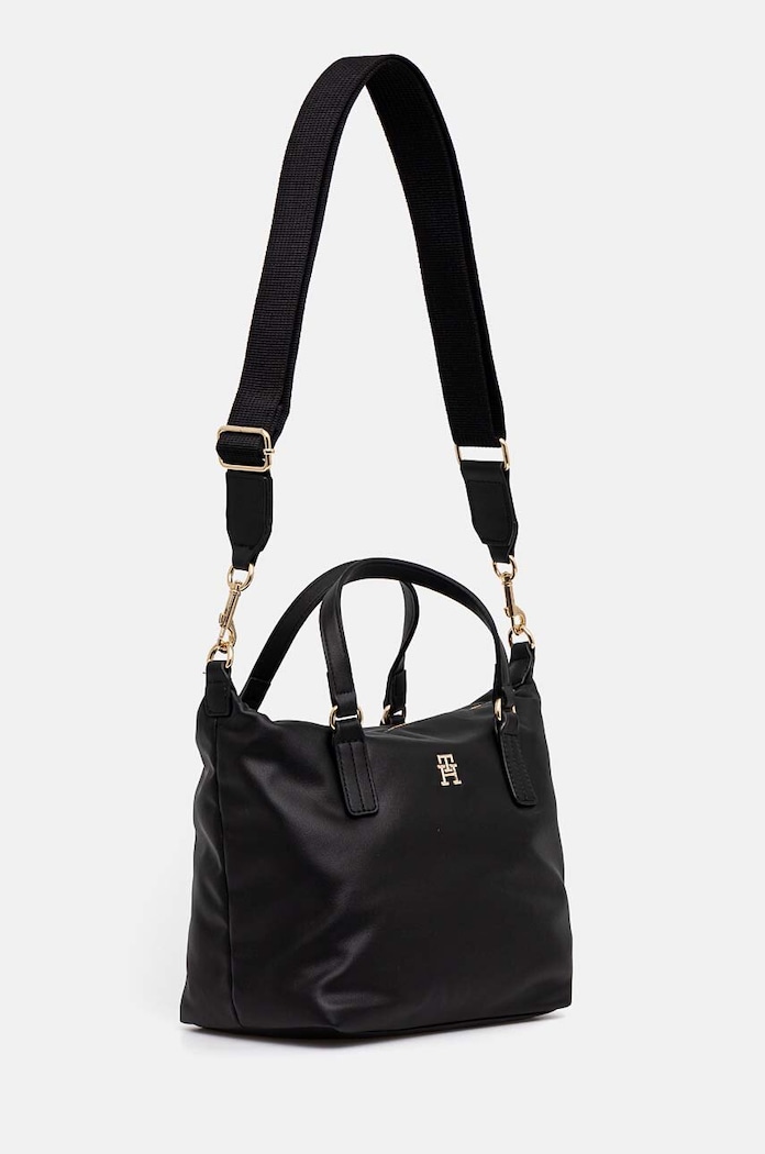 Kabelka Tommy Hilfiger AW0AW17015 čierna NC24