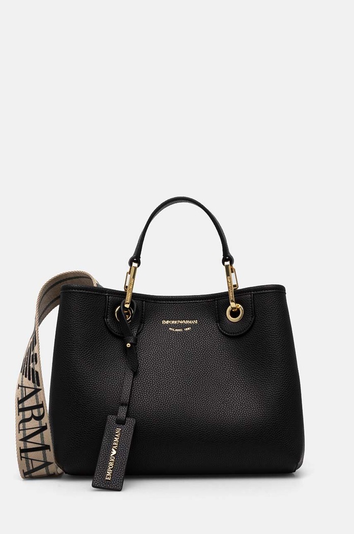 Emporio Armani keresztpántos táska női műbőr szintetikus bőr fekete EW000361.AF12103