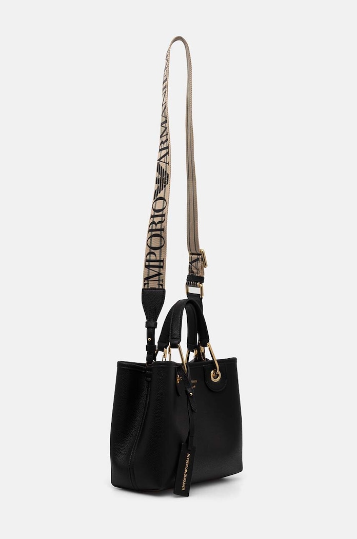 Emporio Armani crossbody kabelka dámská z imitace kůže EW000361.AF12103 černá AA00