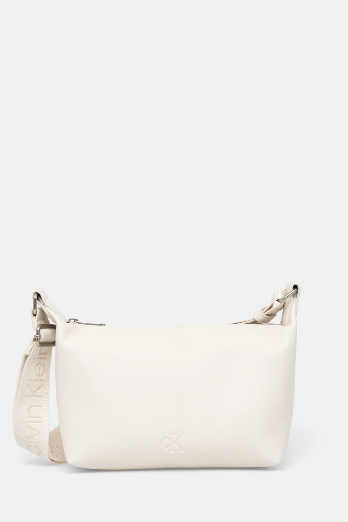 Kabelka Calvin Klein Jeans nevejde se A4 bílá K60K612713