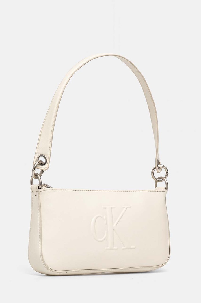 Kabelka Calvin Klein Jeans K60K612725 béžová AW24