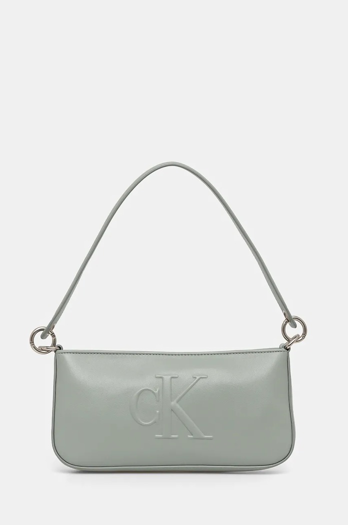 Calvin Klein Jeans torebka nie mieści A4 szary K60K612725