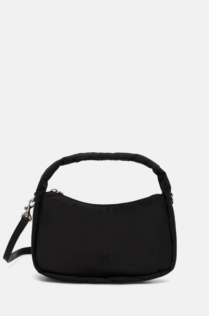 Kabelka Calvin Klein Jeans hladký černá K60K612738