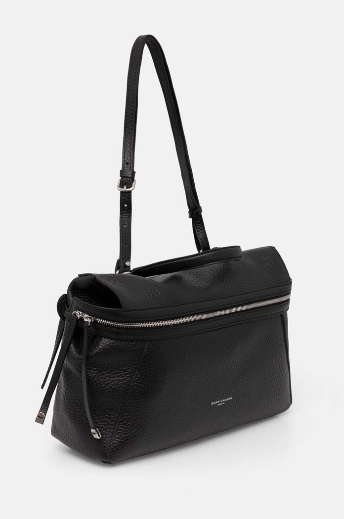 Kožená kabelka Gianni Chiarini GILDA BS.10666.TKLSD černá AW24
