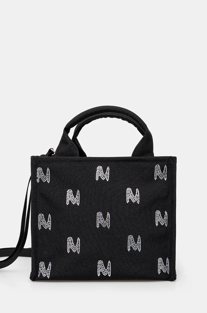 Torbica MSGM Tekstil črna 3742MDZ78.415