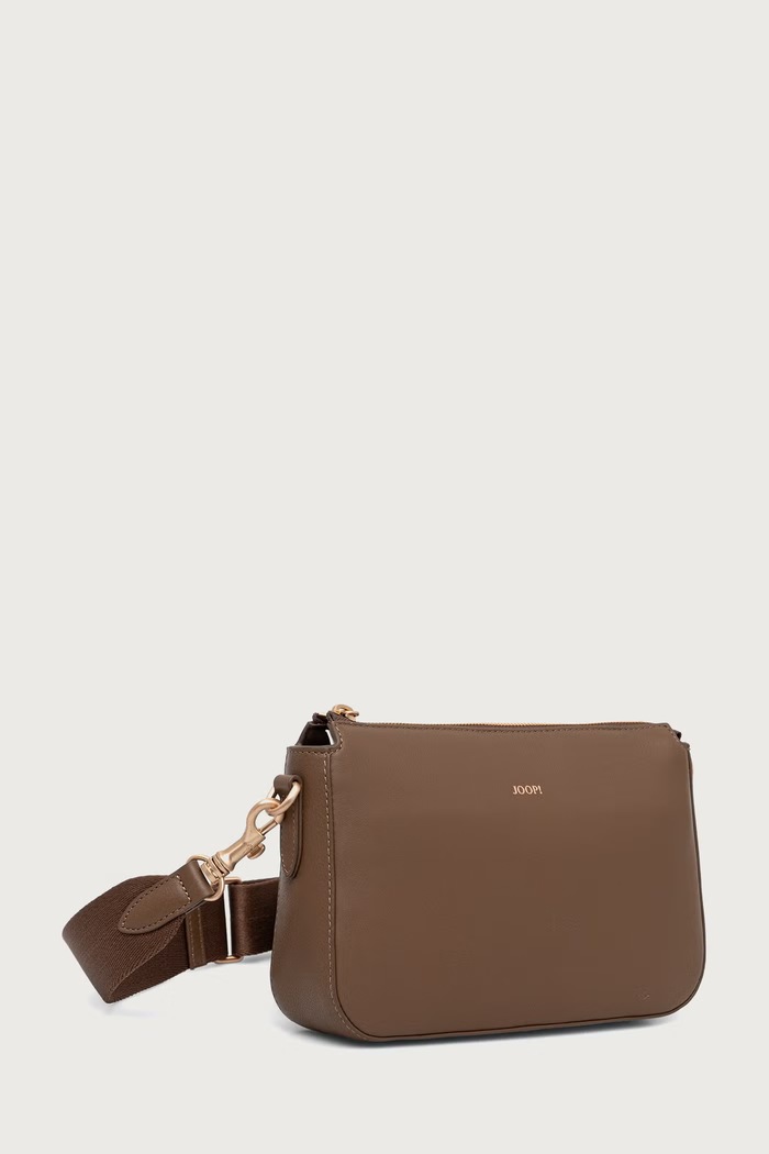 Joop! Torebka shopper damska skórzana 4140005976 brązowy SS26
