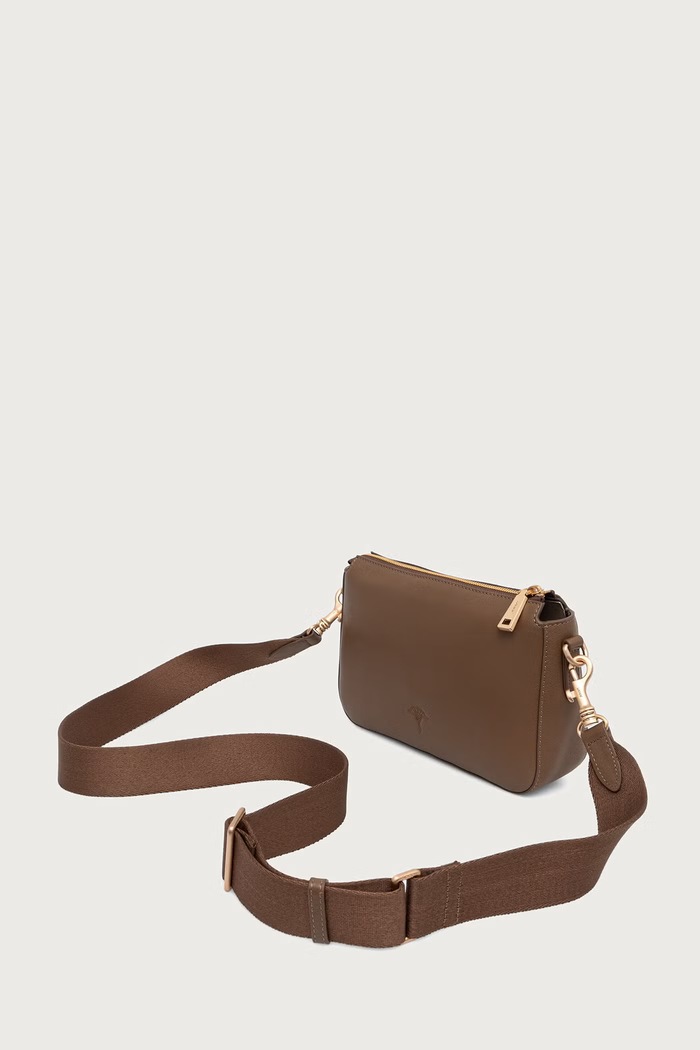 Akcesoria Joop! Torebka shopper damska skórzana 4140005976 brązowy