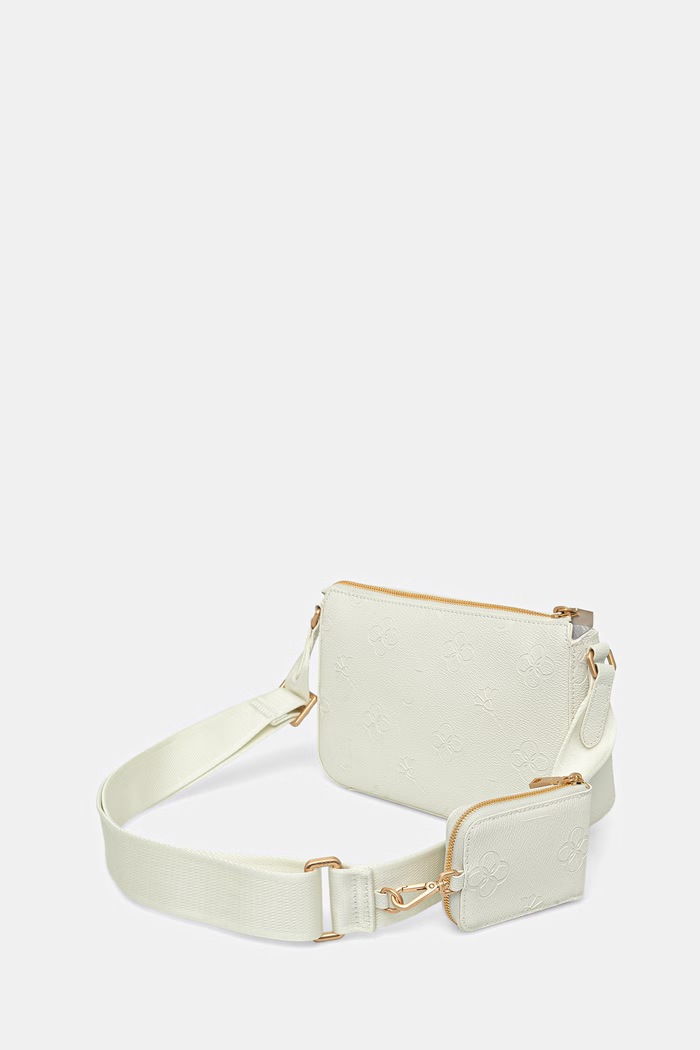 Akcesoria Joop! torebka crossbody damska z imitacji skóry 4140007786 beżowy