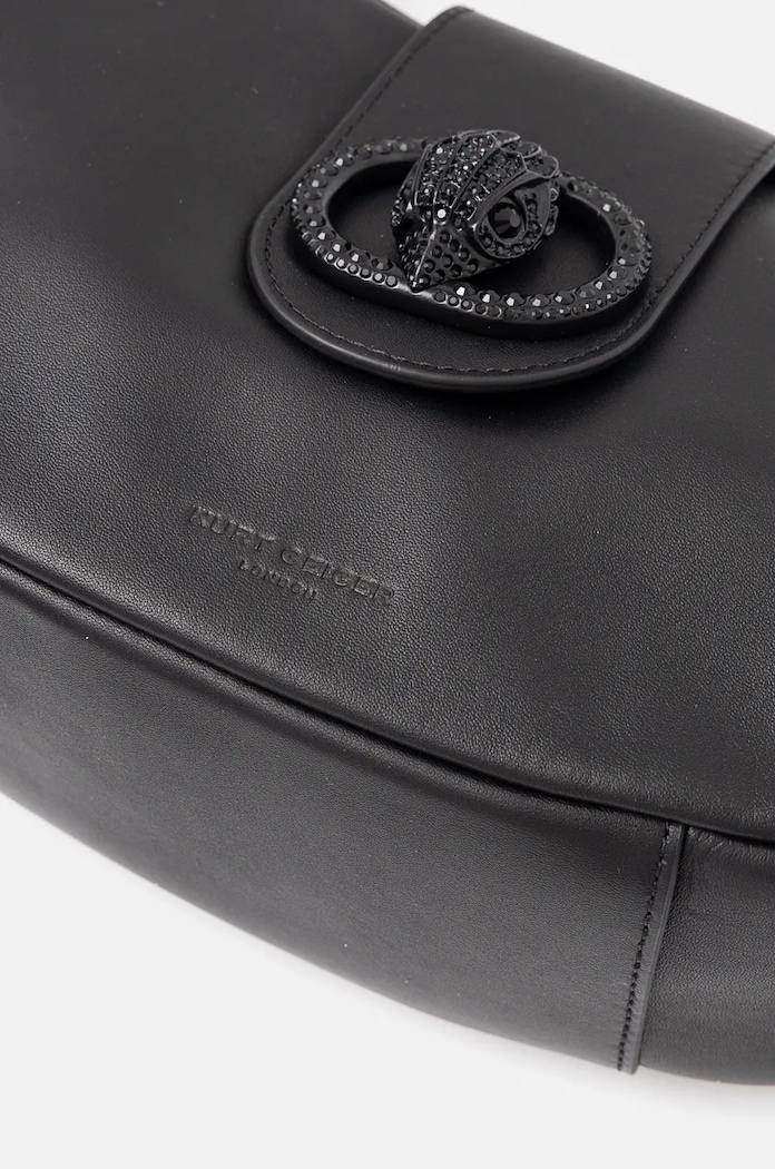 Kurt Geiger London torebka skórzana CHELSEA 3596700109 czarny