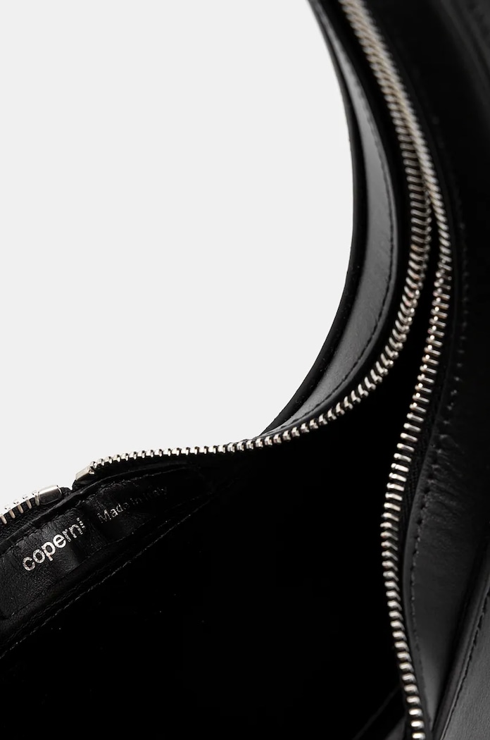 Kožená kabelka Coperni Swipe Bag COPBA01405 čierna
