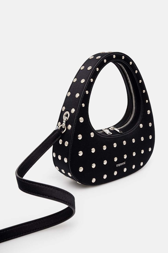 Coperni torebka Studded Crossbody Baguette Swipe Bag COPBA60STF9003 czarny AW24