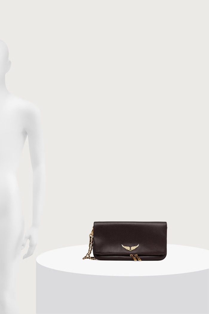 Zadig&Voltaire Torebka damska skórzana ROCK GRAINED LEATHER LWBA00001