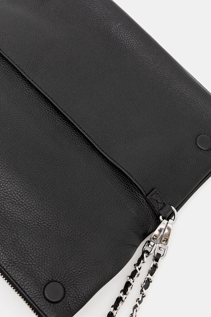 Zadig&Voltaire geantă pentru femei din piele ROCK GRAINED LEATHER LWBA00001