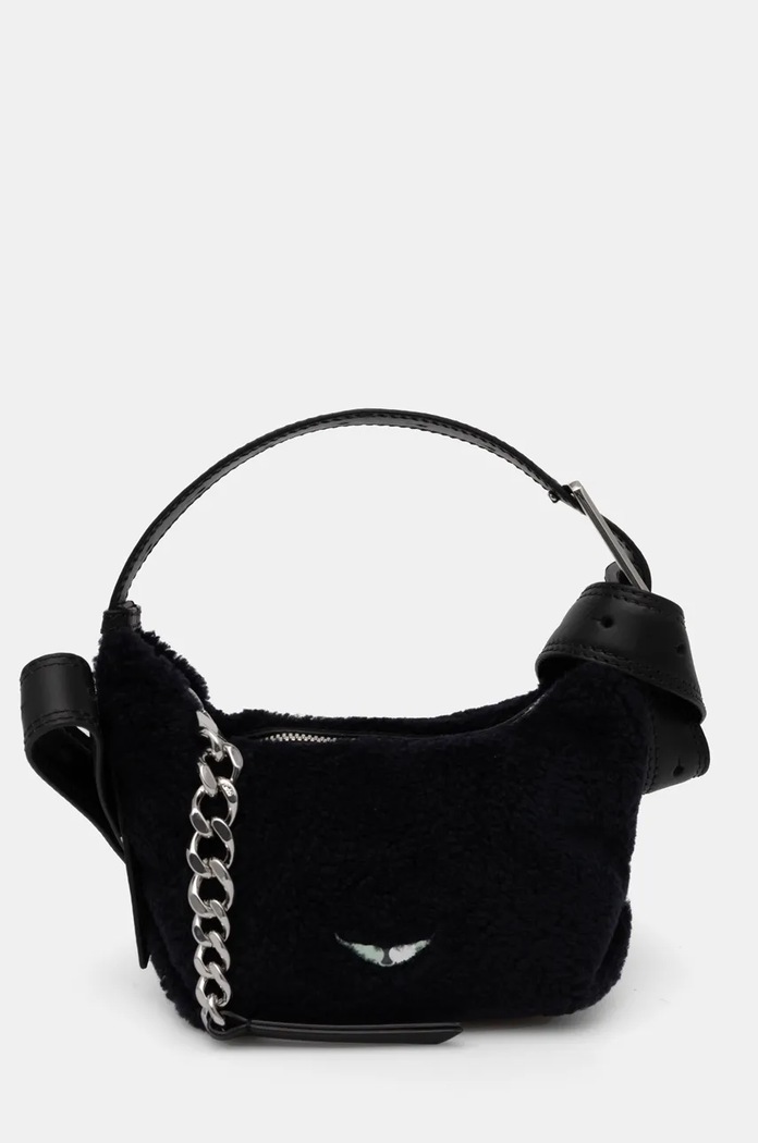 ZADIG&VOLTAIRE gyapjú táska textil fekete LWBA02550
