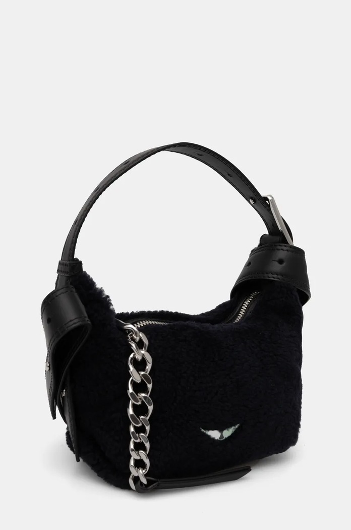 ZADIG&VOLTAIRE gyapjú táska LWBA02550 fekete AW24