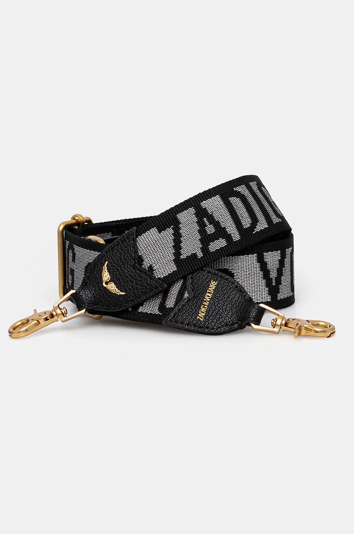 Popruh na kabelku ZADIG&VOLTAIRE LWOG00005 černá AW24