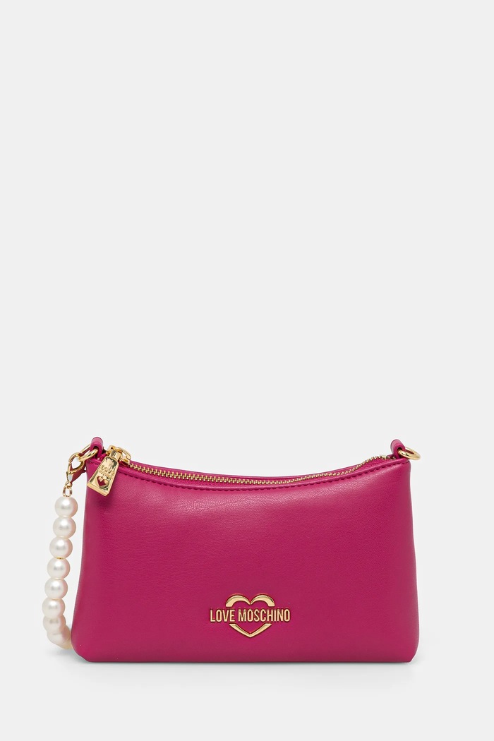 Love Moschino torebka nie mieści A4 różowy JC4351PP0L