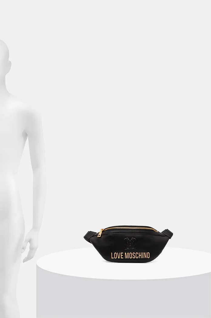 Kožna torba oko struka Love Moschino JC4363PP0L crna