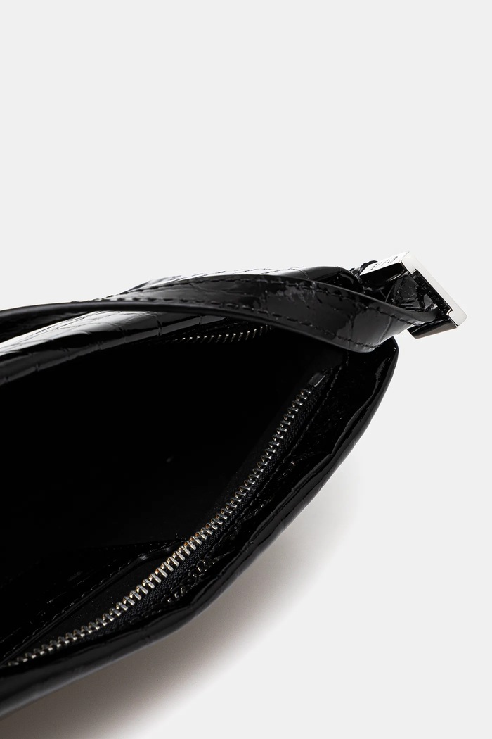 By Far poseta de piele Dulce MWBSB009CL033BK001PL negru
