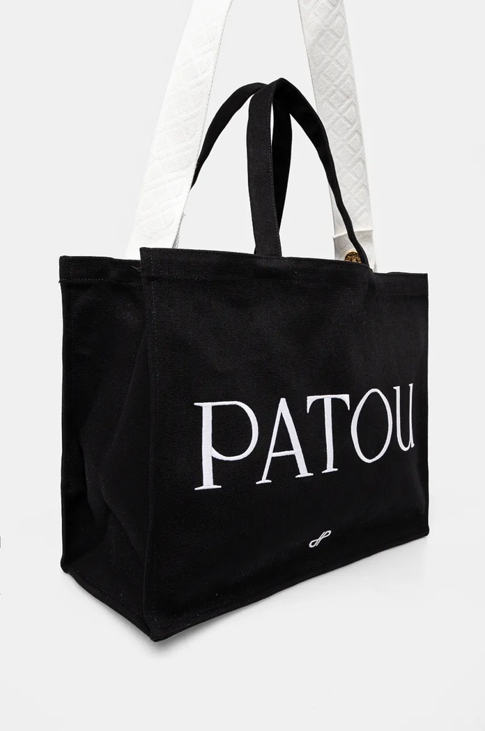 Τσάντα Patou AC0450076 μαύρο AW24