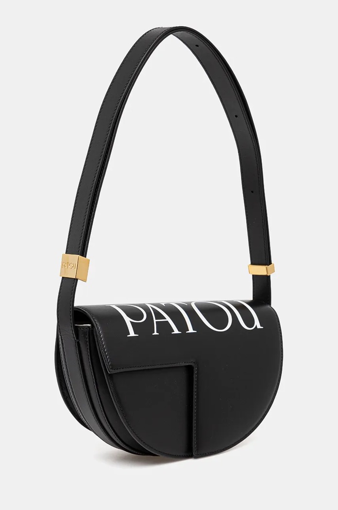 Patou bőr táska BA0015000 fekete AW24
