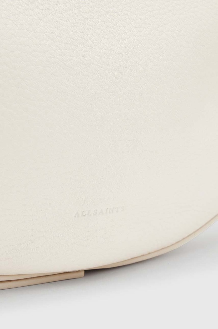 Kožená kabelka AllSaints HALF MOON W301XB