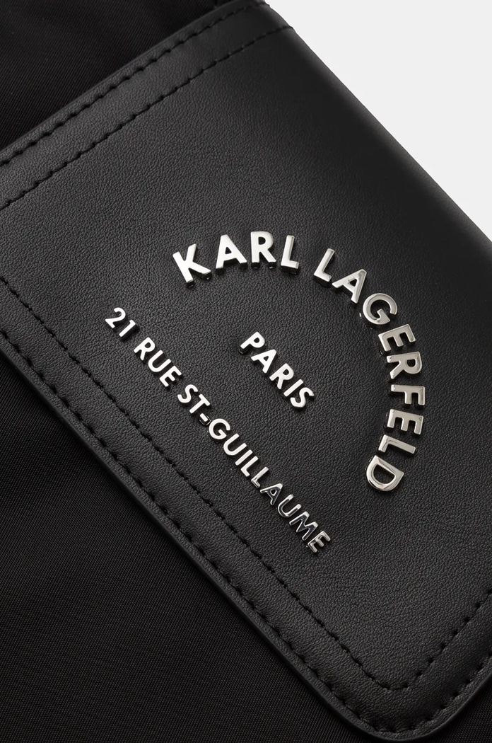 Kabelka Karl Lagerfeld čierna 246W3059