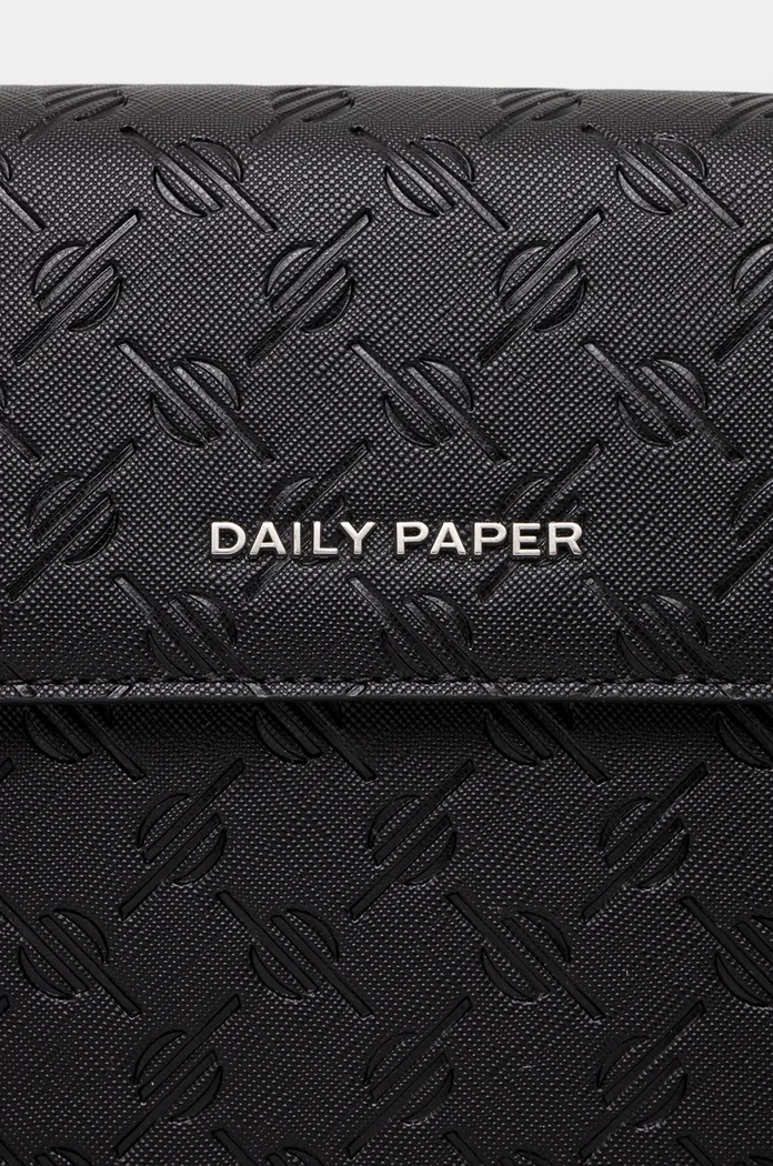 Poșetă Meru Monogram Bag Daily Paper 2321151 negru