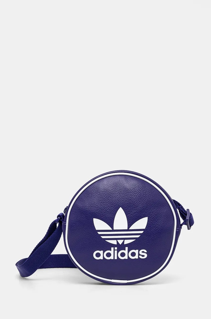 Kabelka adidas Originals nášivka fialová IX7488