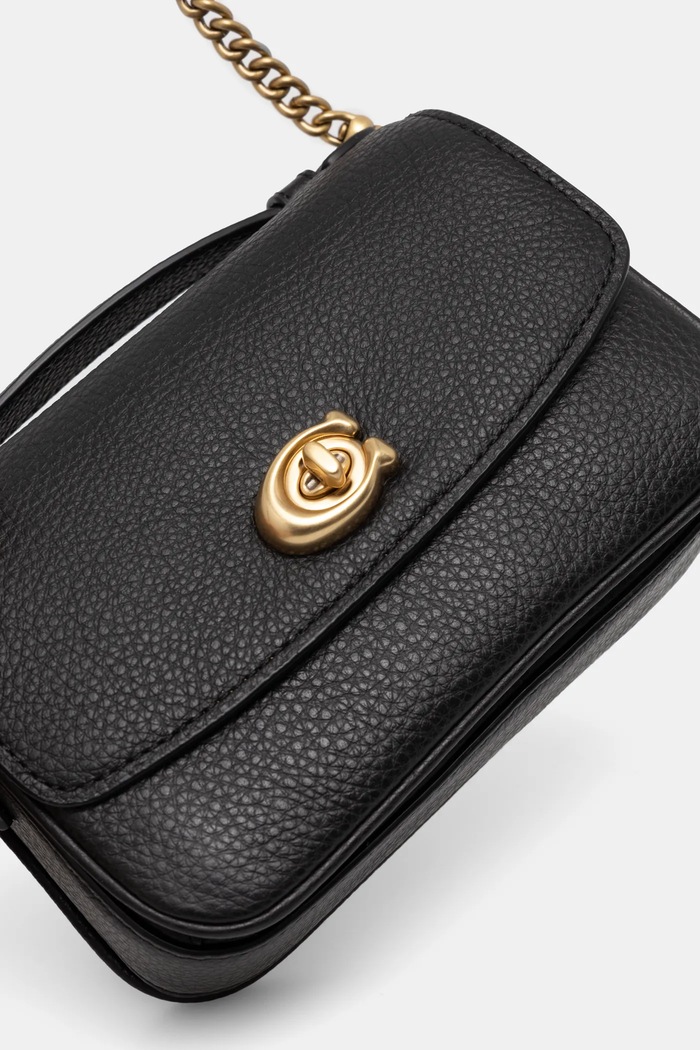 Coach torebka skórzana Cassie Crossbody Bag 17 czarny CW565