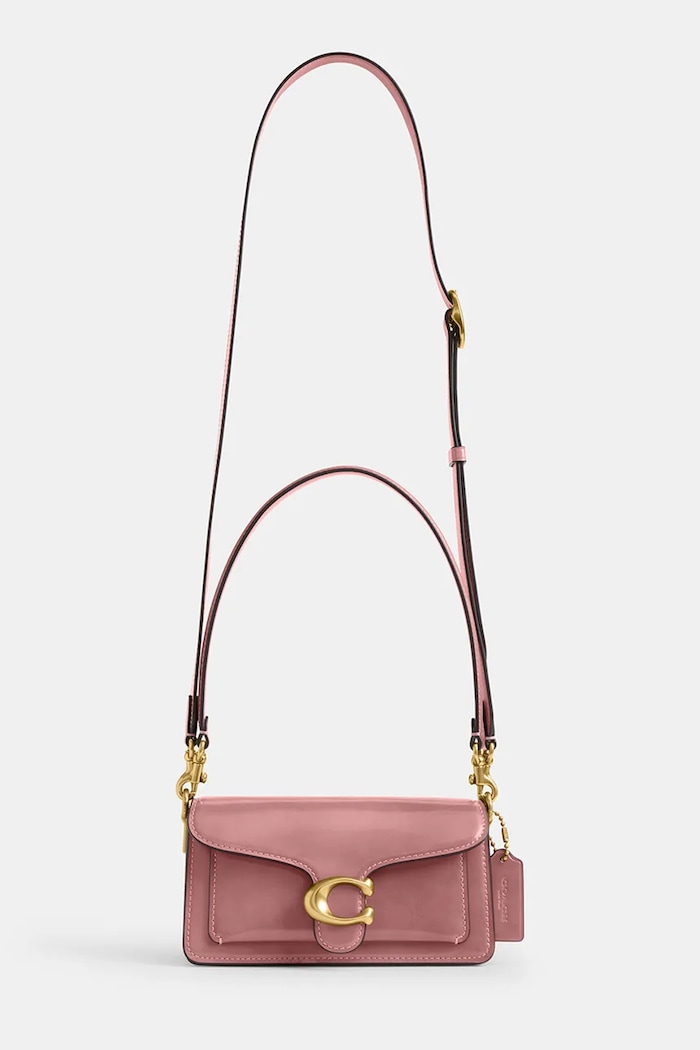 Accesorii Coach poșetă de piele Tabby CW632 roz
