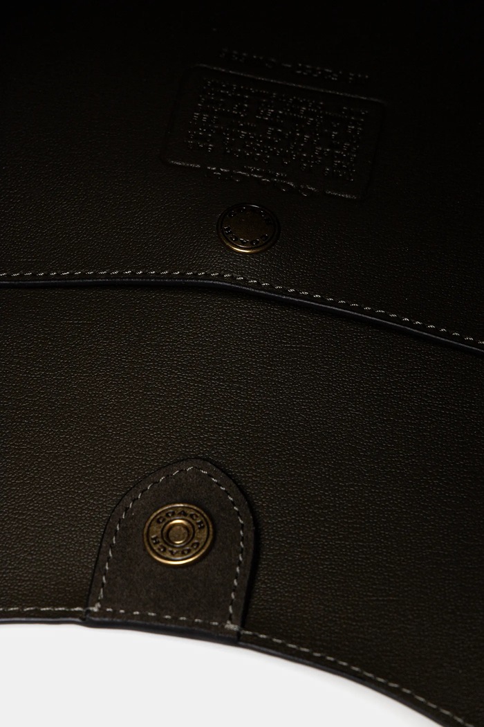 Coach geantă shopper femei din piele întoarsă Suade Brooklyn Shoulder Bag 39 CW636 verde