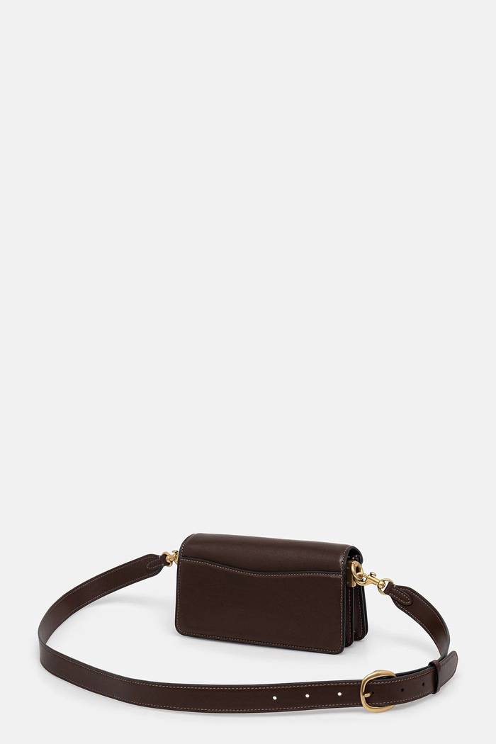 Coach leather handbag Tabby CY200 brown AA00