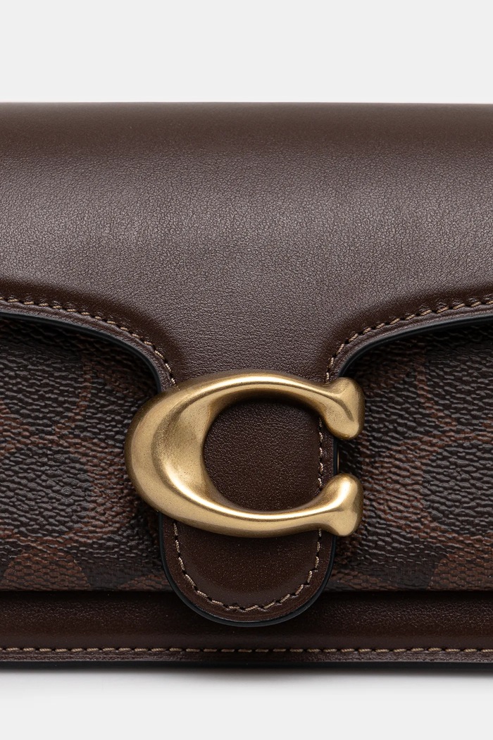 Coach leather handbag Tabby brown CY200