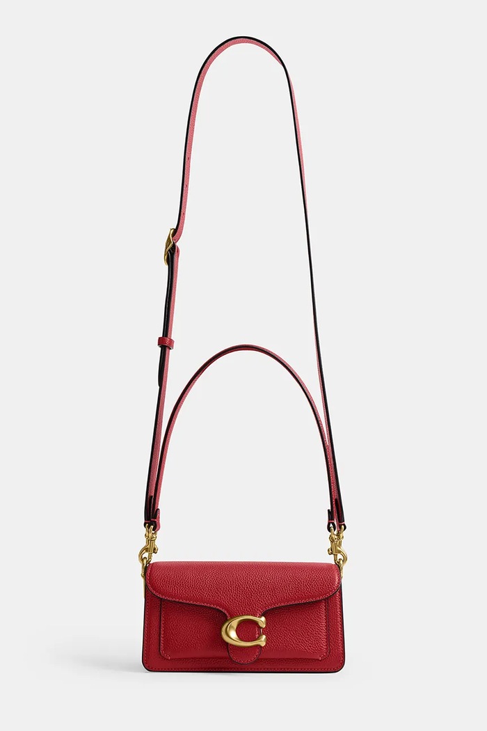Coach Tabby Shoulder Bag 20 CY201 czerwony AA00