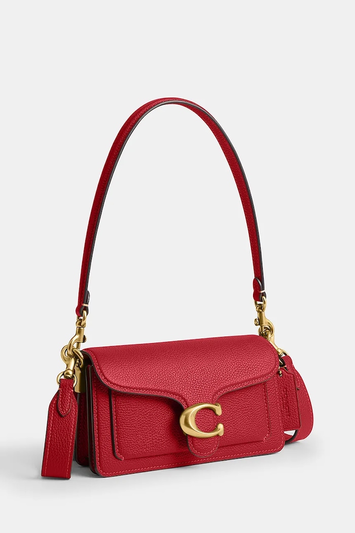 Coach Tabby Shoulder Bag 20 czerwony CY201