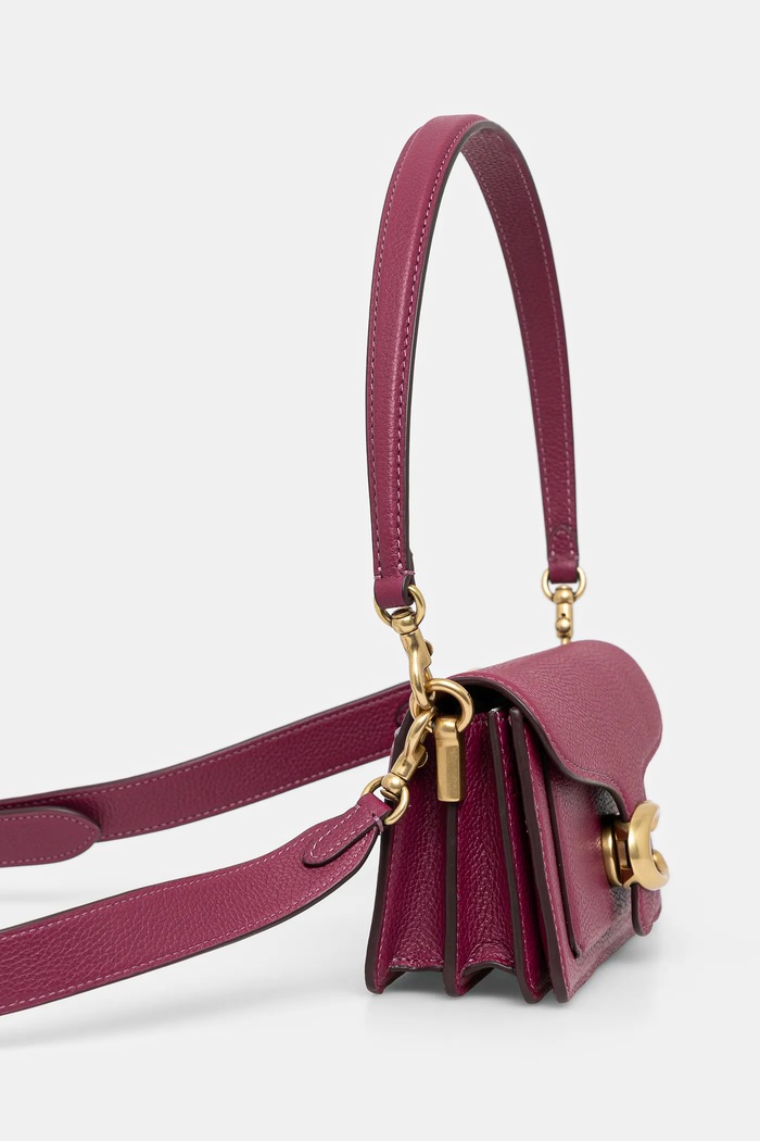 Coach leather handbag Tabby CY201 violet AA00
