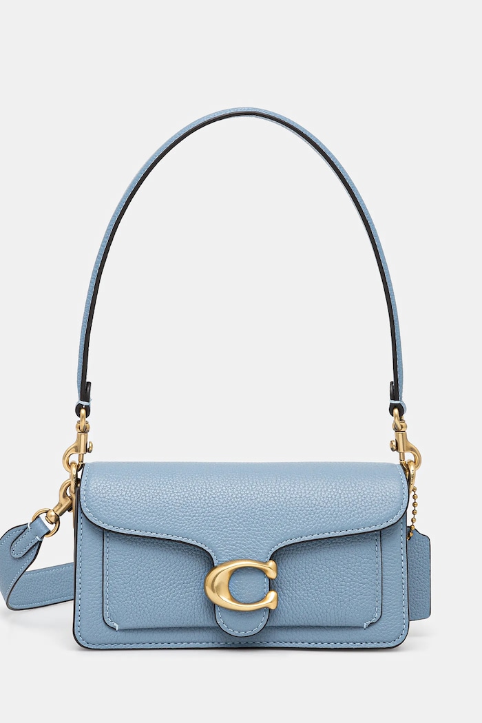 Coach Tabby Shoulder Bag 20 skóra licowa niebieski CY201