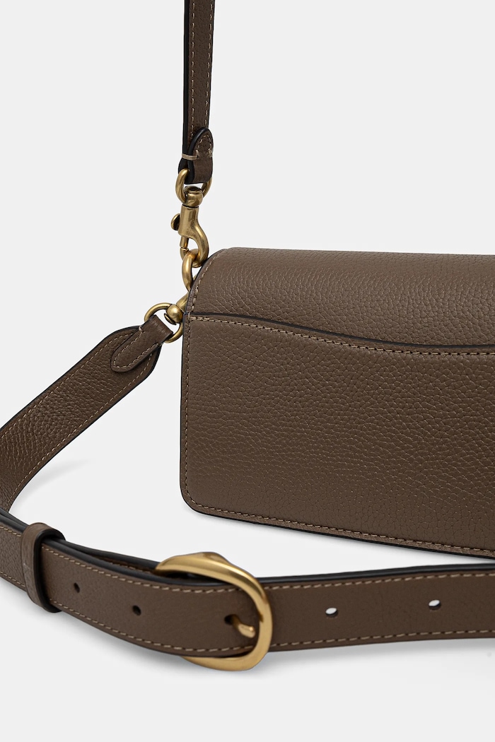Doplnky Kožená kabelka Coach Tabby Shoulder Bag 20 CY201 hnedá