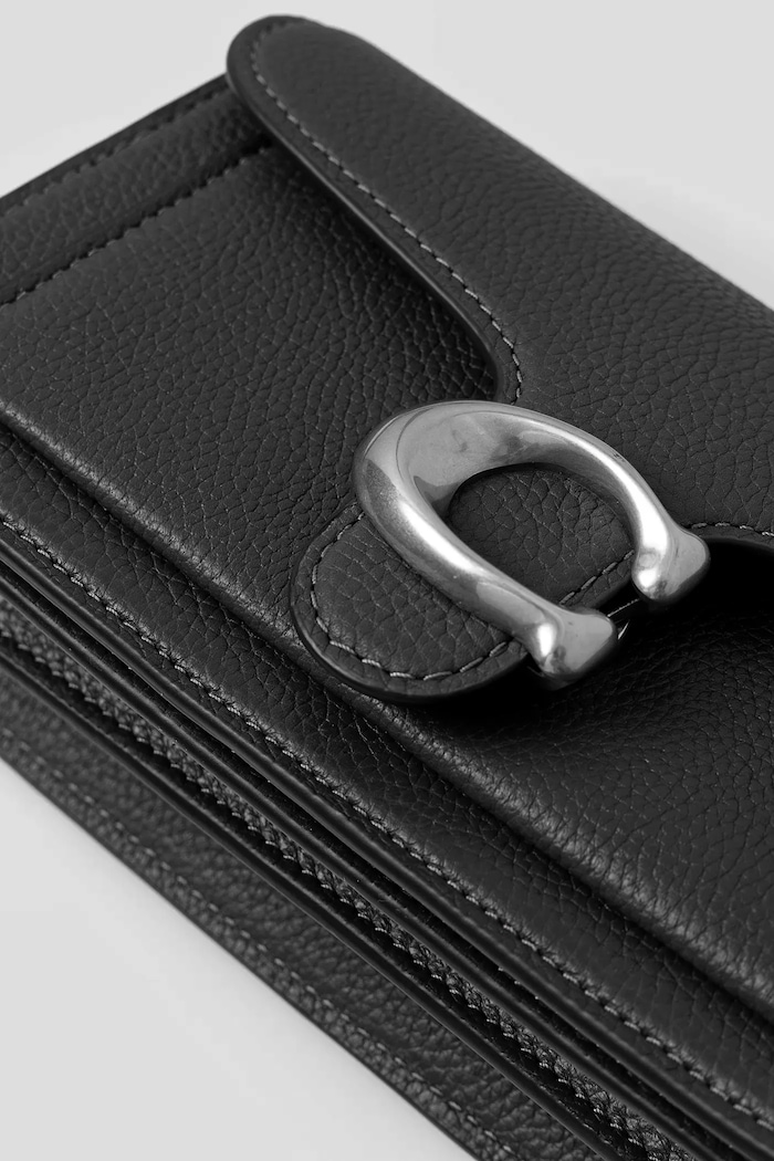 Kožená kabelka Coach Tabby Shoulder Bag 20 černá CY201