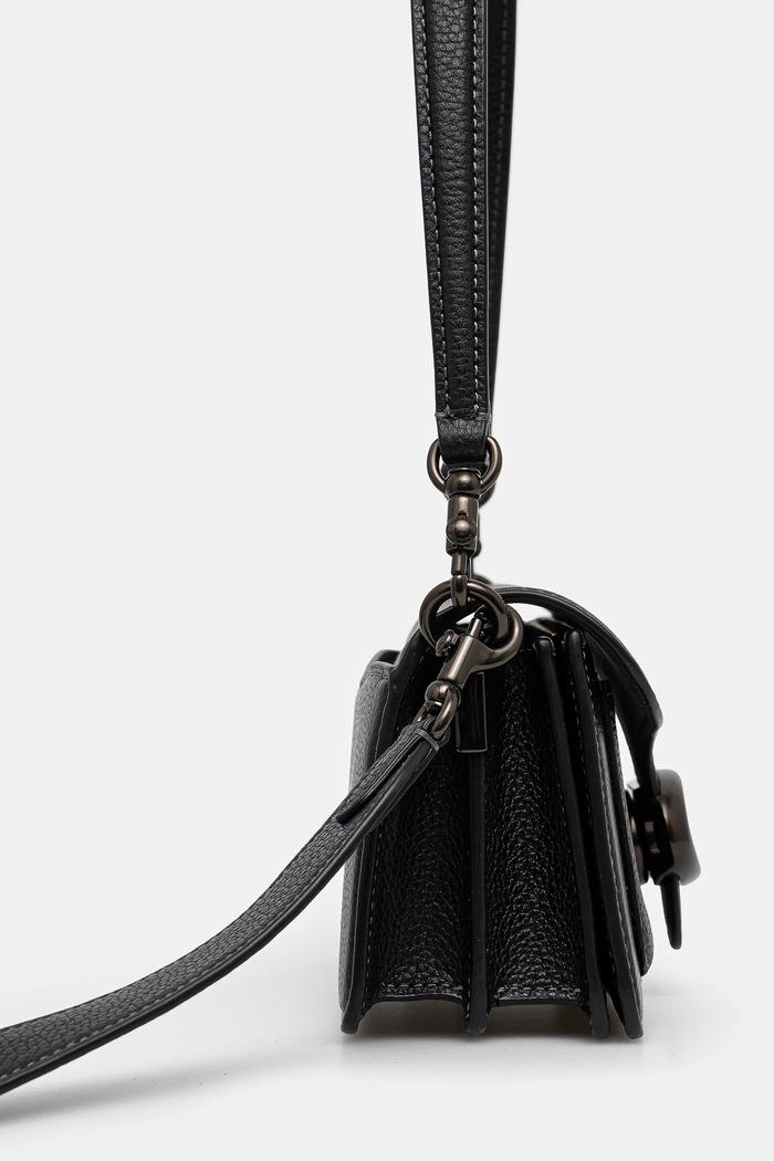 Δερμάτινη τσάντα Coach Tabby Shoulder Bag 20 CY201 μαύρο AA00