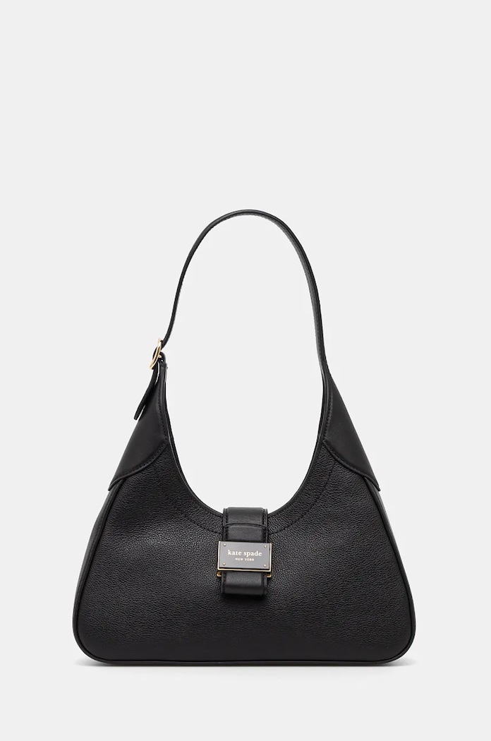 Usnjena torbica Kate Spade Ne ustreza A4 črna KI460
