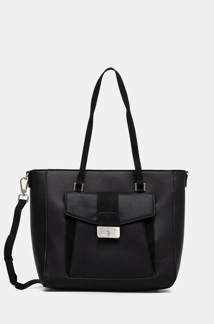Kabelka U.S. Polo Assn. Romantic vejde se A4 černá BIUR08422WVP
