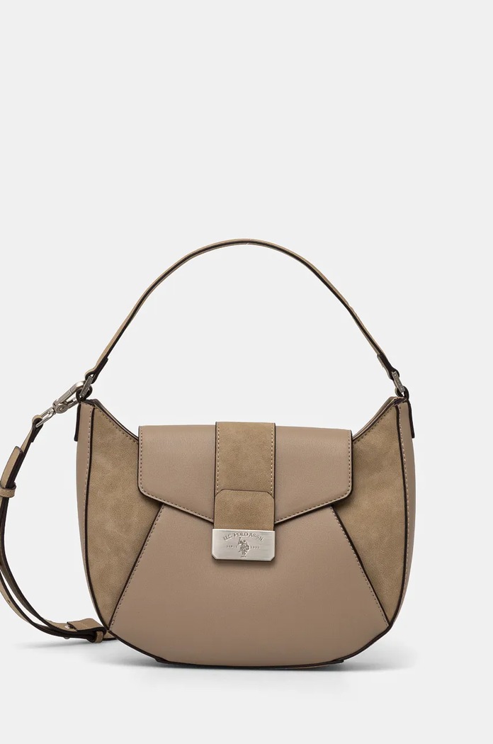 Чанта U.S. Polo Assn. Romantic изкуствен бежов BIUR08426WVP