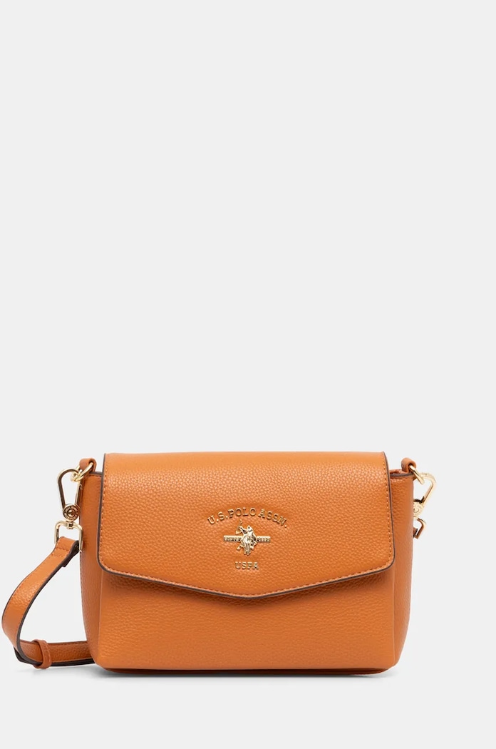 Τσάντα U.S. Polo Assn. Stanford συνθετικό πορτοκαλί BIUSS6213WVP