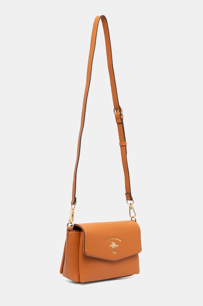 Τσάντα U.S. Polo Assn. Stanford BIUSS6213WVP πορτοκαλί SS25