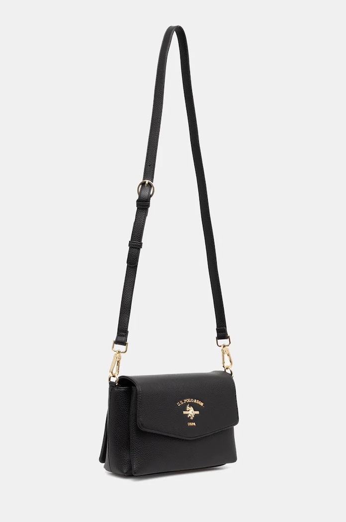 Kabelka U.S. Polo Assn. Stanford BIUSS6213WVP čierna SS25