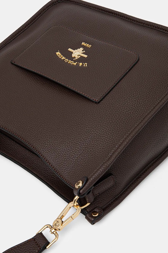 Kabelka U.S. Polo Assn. Stanford hnědá BEUSS6368WVP