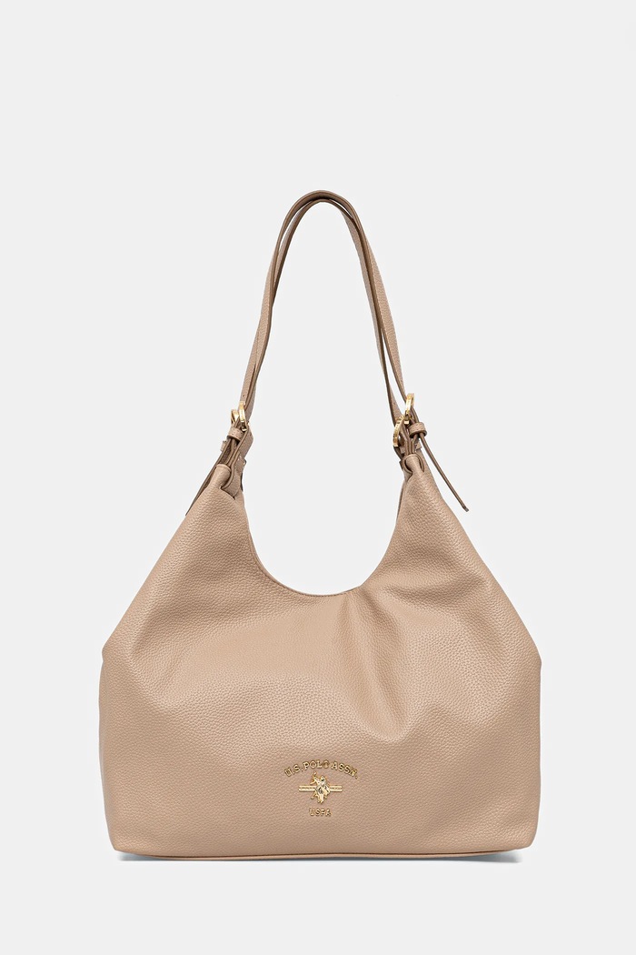 Torba U.S. Polo Assn. Stanford bez uzorka bež BIUSS8372WVP